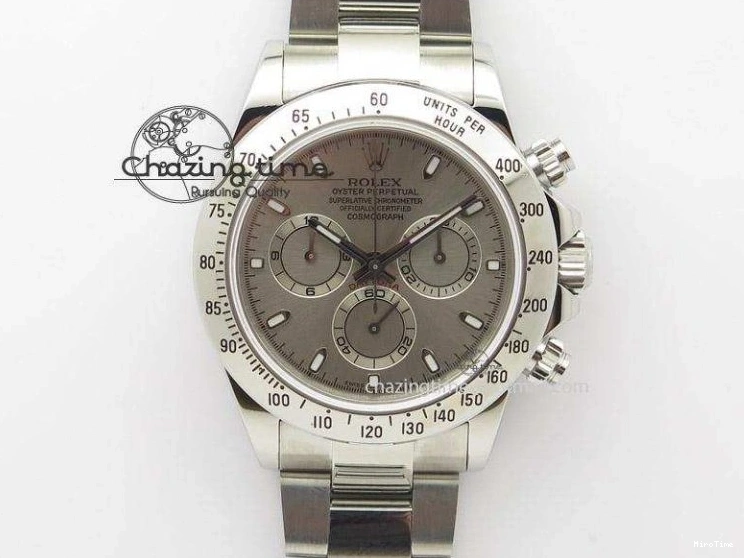 MiroTime 0511 Oyster Perpetual 39mm 114300 UBF 1:1 Best Edition Gray Dial on SS Bracelet A GoodFit 3295